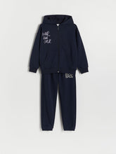 RESERVED Hoodie and trousers set made of cotton jersey. - Smgarment's